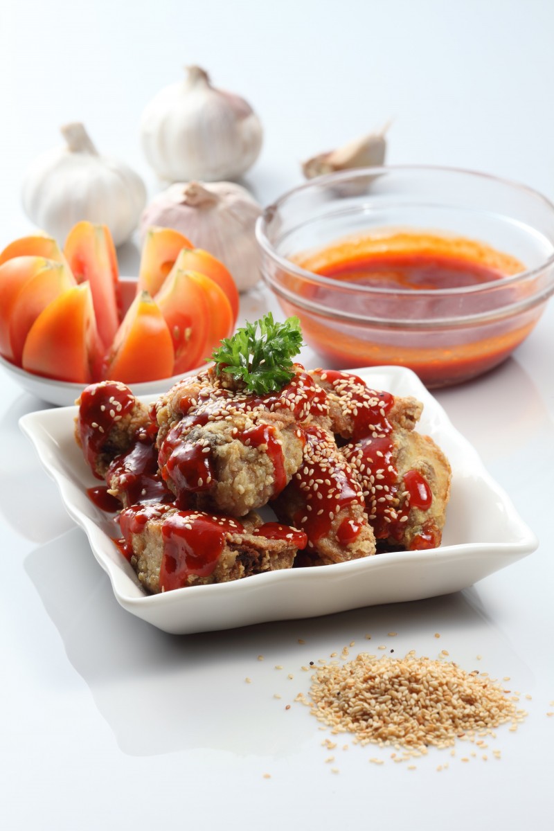 Ayam Goreng Bijan | Sesame Fried Chicken