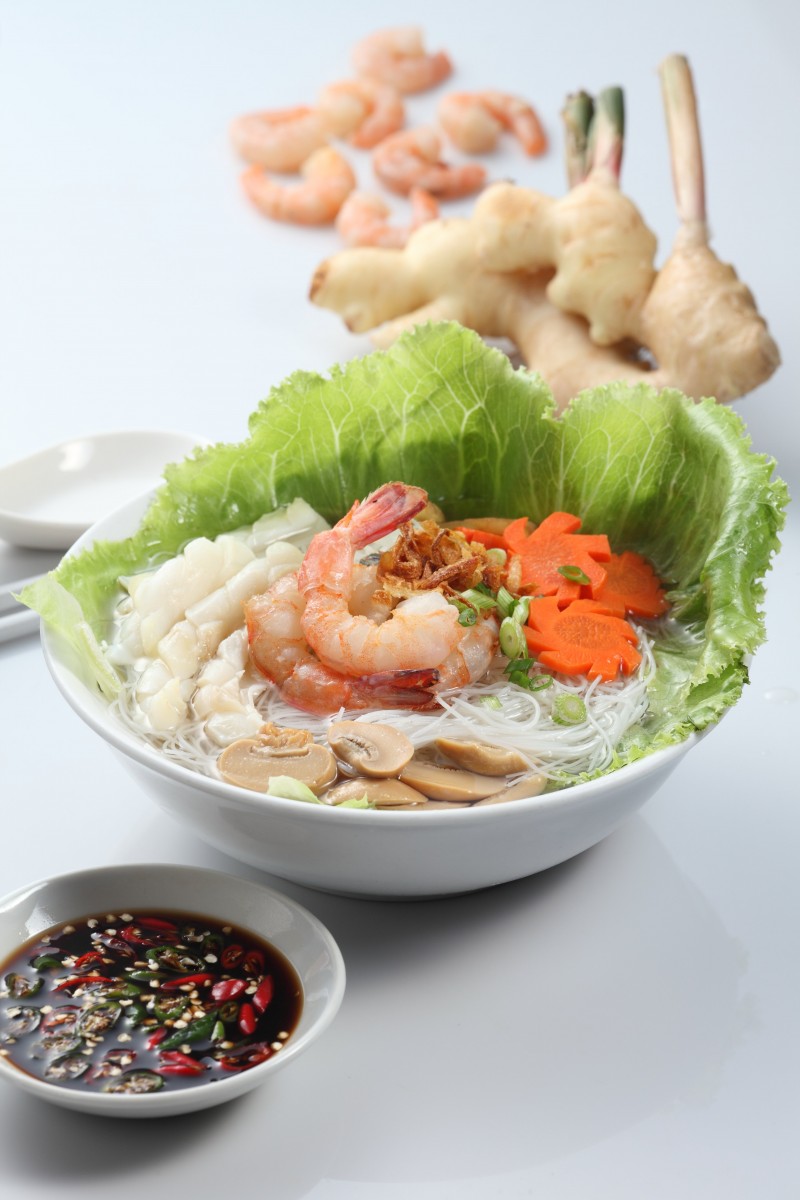 Seafood Mee Hoon Sup