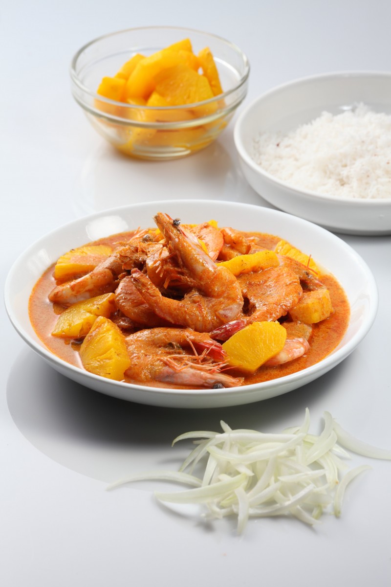 Udang Lemak Nenas | Pineapple Prawn