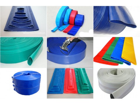 1inch-12inch agriculture irrigation flexible pvc layflat hose图2