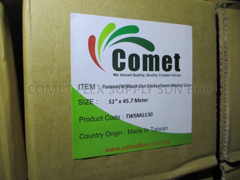 White Block Out Sticker Semi-Matt (Grey Base) (±0.12mm)图3