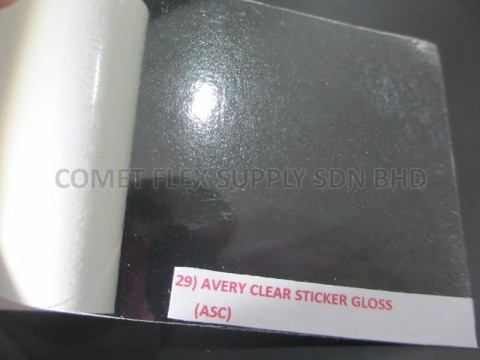 Avery Clear Sticker (Permanent, Gloss, 100 Mic)图2