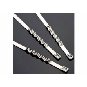 STAINLESS STEEL SPRING CABLE TIES ( BALL LOCK TYPE ) AISI. 304 & 316