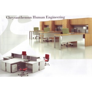 Chrysanthemum Human Engineering Office Furniture