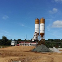 Skip Hoist Concrete Batching Plant