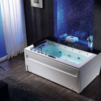 Acrylic Waterfall Jacuzzis Indoor for 1 Person