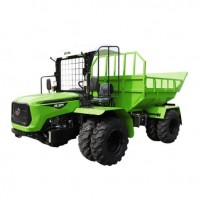 50HP hilly mountain palm garden wheeled tractor with transportation function module
