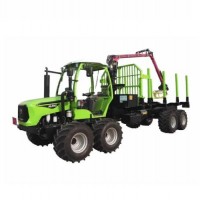 50HP hilly wheeled tractor equipped with eight-wheel transfer function module