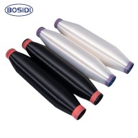 Wear-resistant &fold-resistant monofilament yarns