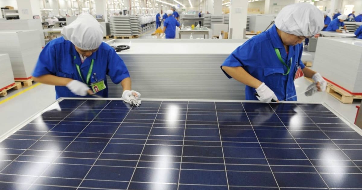 China proposes export controls on solar-manufacturing technologies