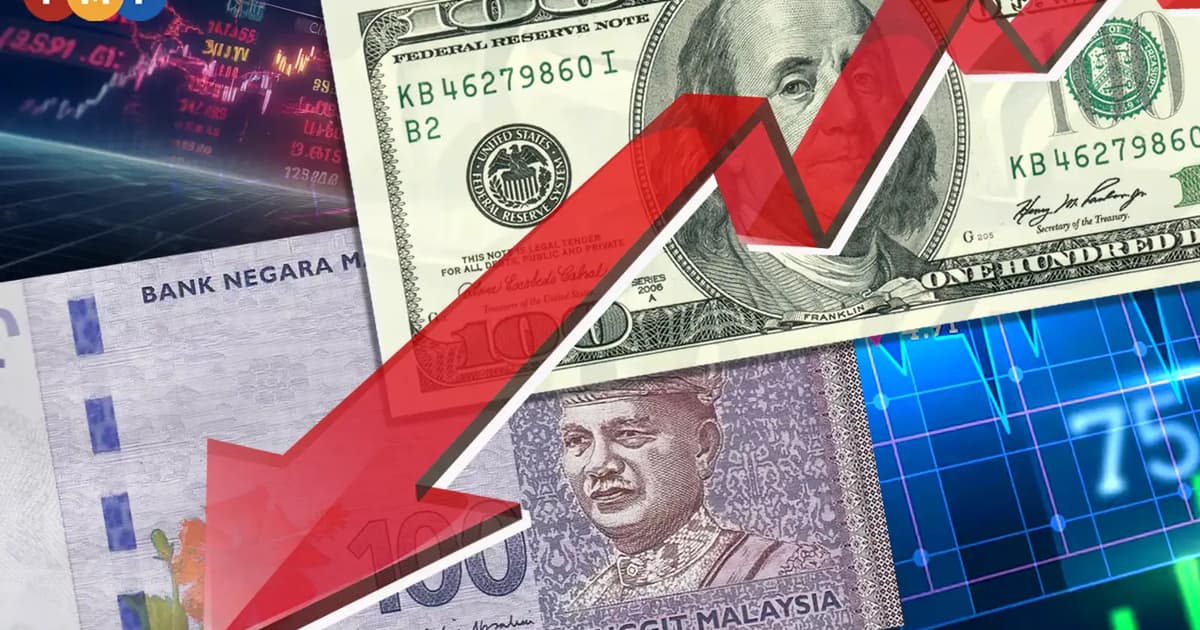 Ringgit rises against major currencies on strong data, except greenback