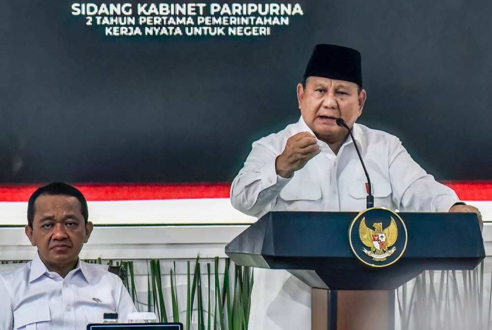 Indonesia’s Prabowo: MSCI is ‘trying to scare us’ over market downgrade warning
